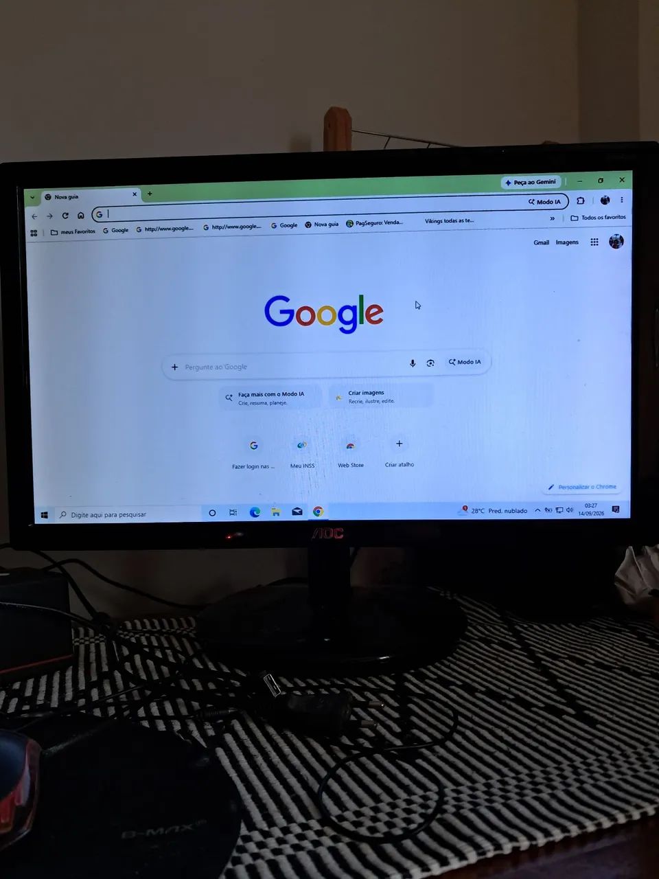 Monitor AOC 20' 