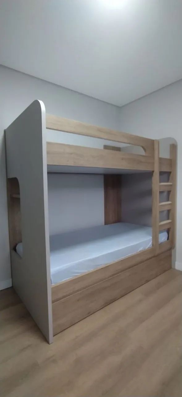 Beliche e cama auxiliar 
