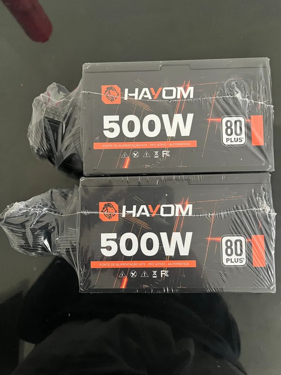 FONTE 500W 80PLUS NOVA+ENTREGA GRÁTIS 