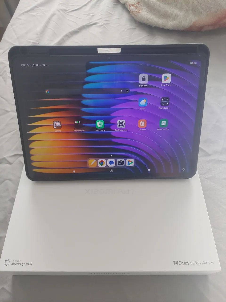 Tablet Xiaomi Pad 7 8GB 256GB cinza-escuro - Celulares e