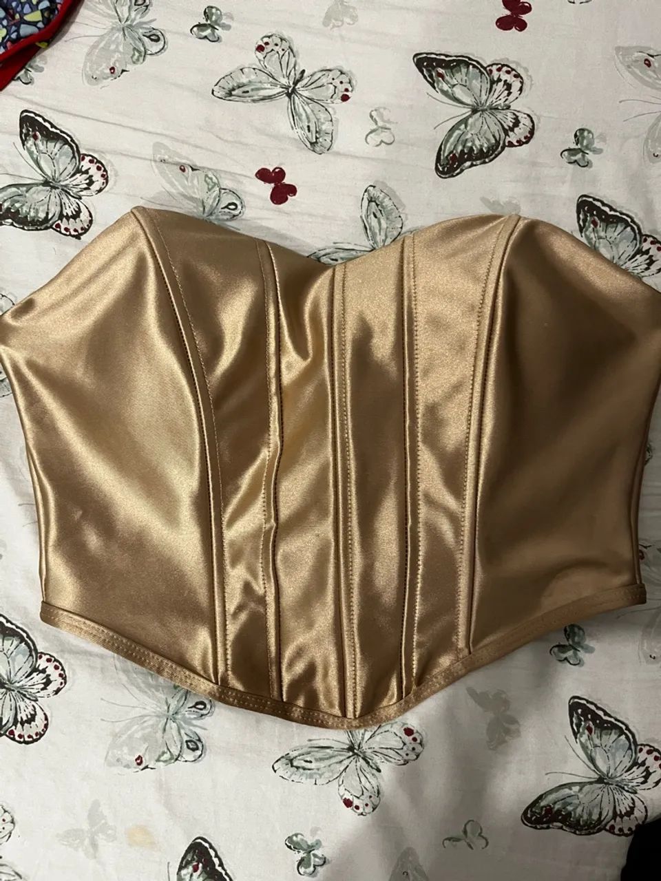 Corset com amarração 