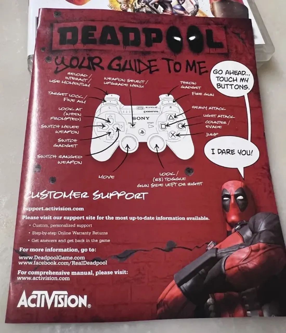 Deadpool ps3 americano com manual - Foto 2
