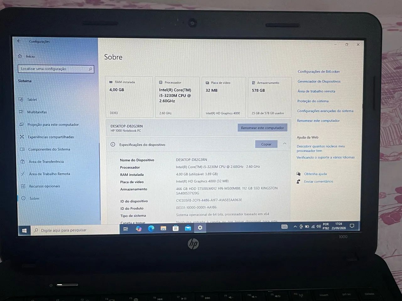 Notebook HP Core i5  - Foto 4