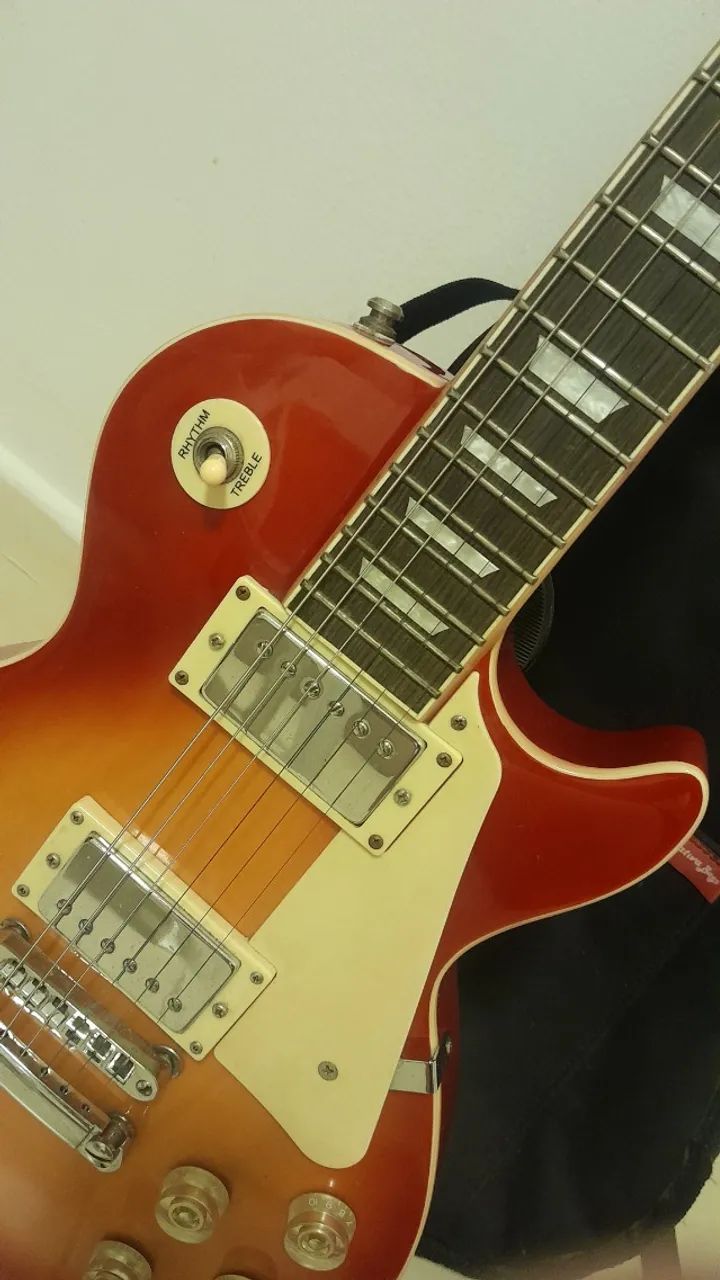 Guitarra Les Paul Super Michael Conservada e Blindada - Foto 5