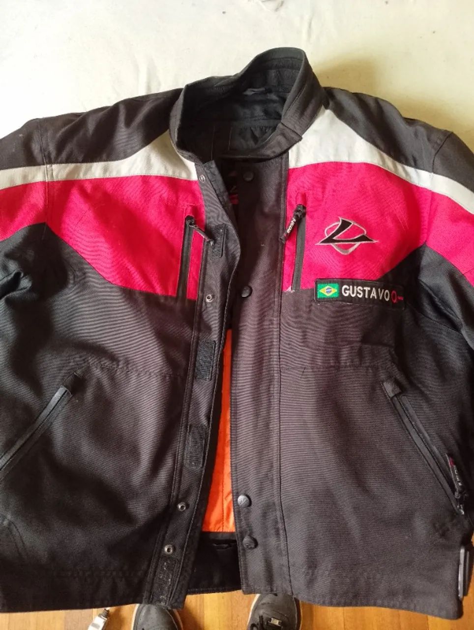 Jaqueta motoqueiro 
