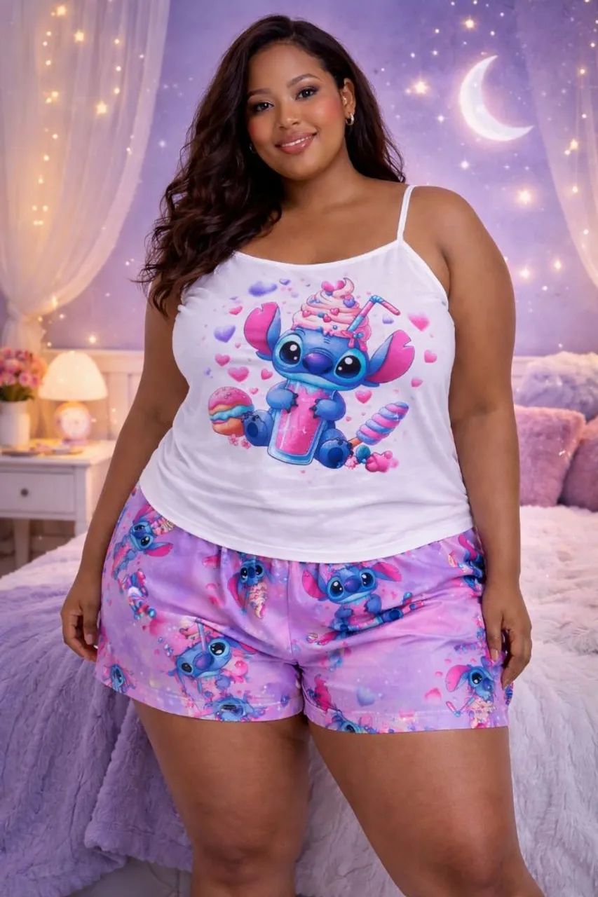 Pijamas divisão slim e plus size - Foto 6