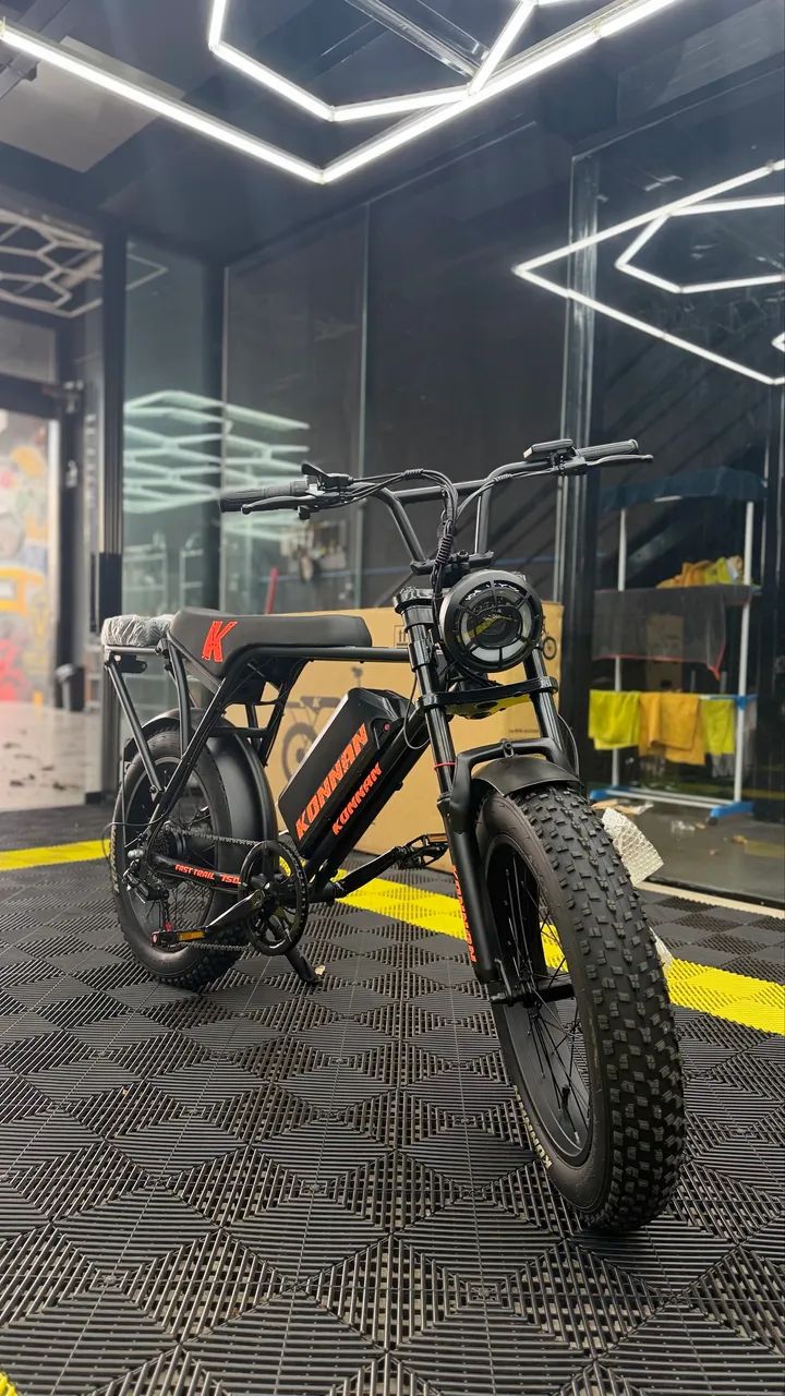 bicicleta elétrica scooter konnan 750w - Foto 2