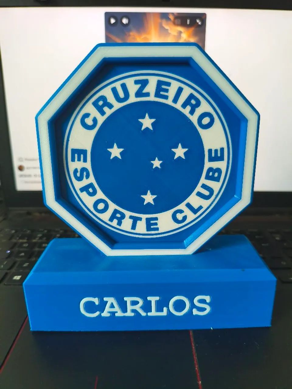 Placa decoração 