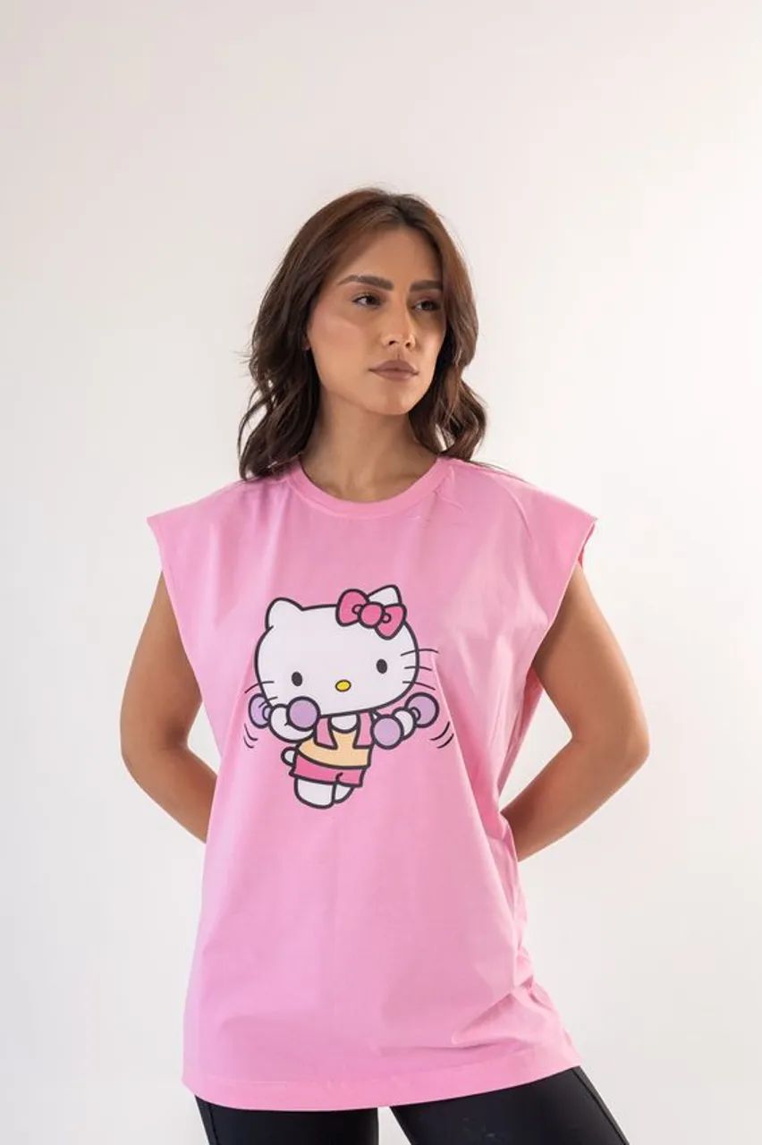 Camiseta feminina Max t-shirt oversized - Foto 2