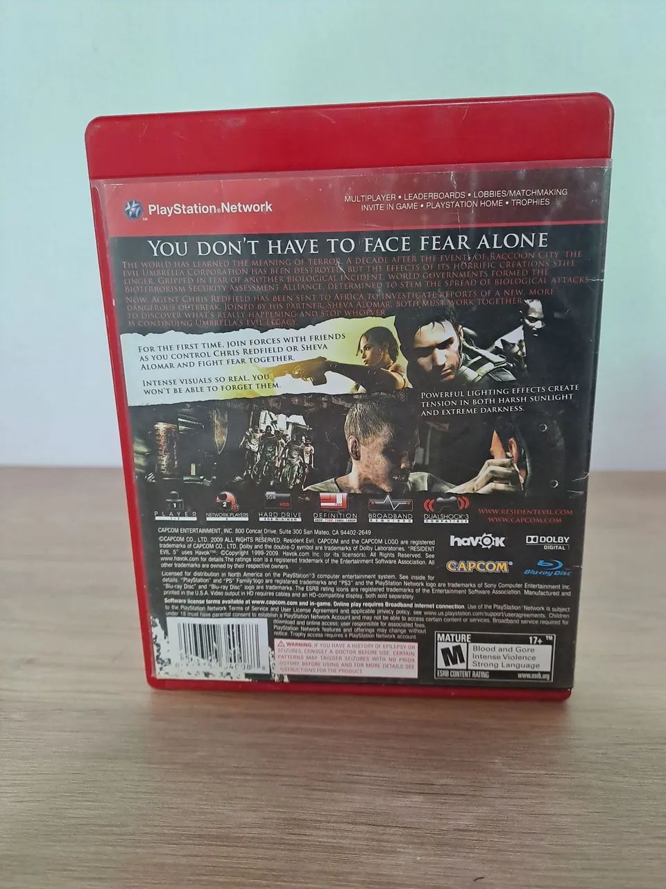 Jogo PS3 - Resident Evil 5 - ORIGINAL - Foto 2