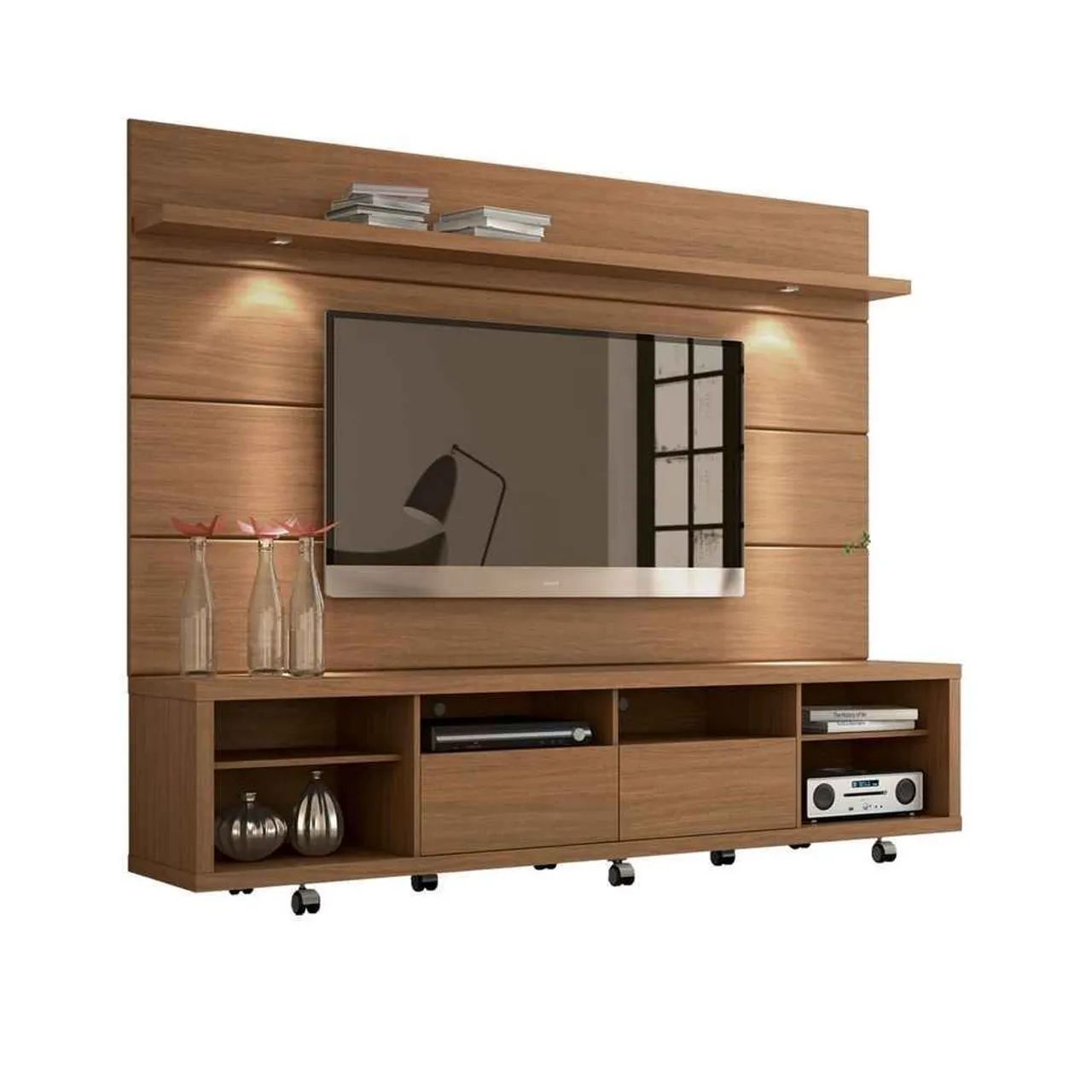 RACK MADEIRA com Painel  - Foto 4