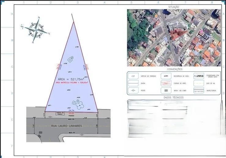 Terreno de 521,75 m² à venda na Trindade - Foto 3