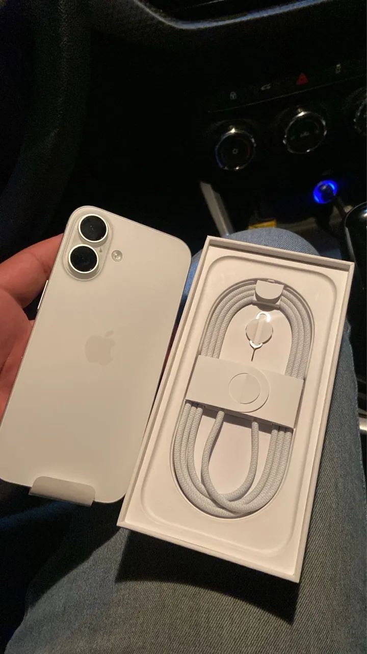 IPHONE 16 256GB NOVO DA CAIXA, NUNCA USADO!!! negociável