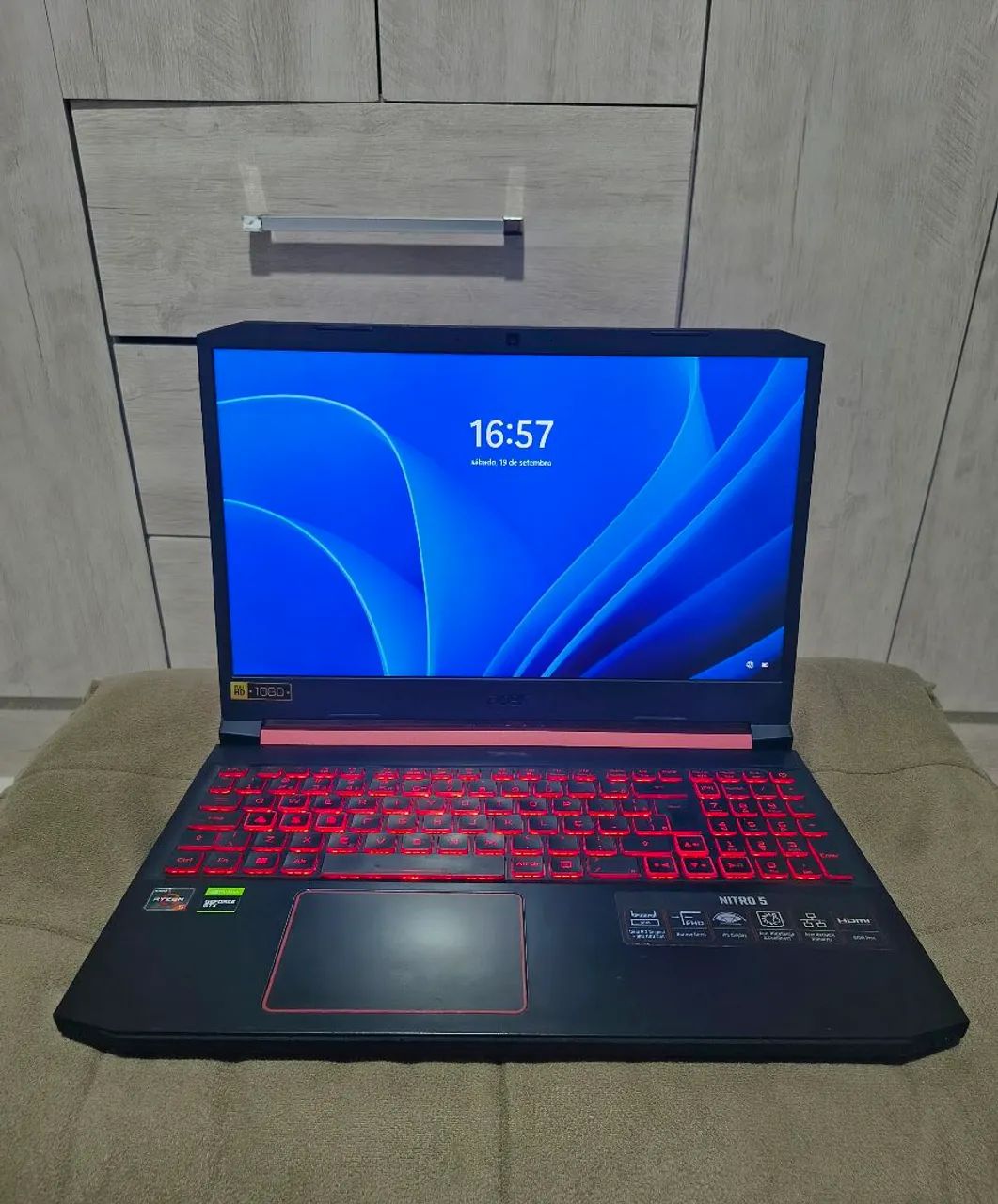 Notebook Gamer Acer Nitro V GTX 1650 