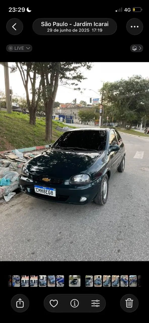 Chevrolet Corsa Wind 1.0 MPFI / EFI 2P (álcool) 1998