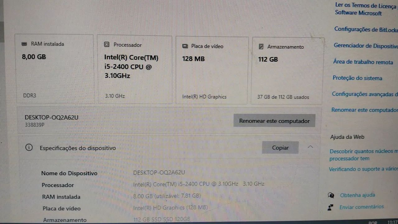 Computador desktop  - Foto 4