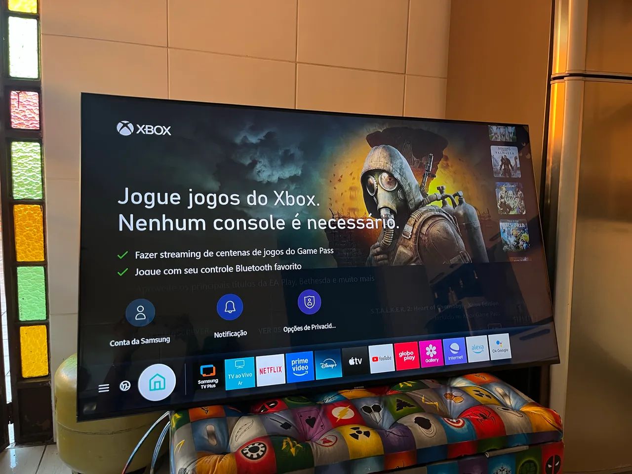 Smart tv Samsung ultra 4k com Alexa e Xbox embutido! - Foto 4