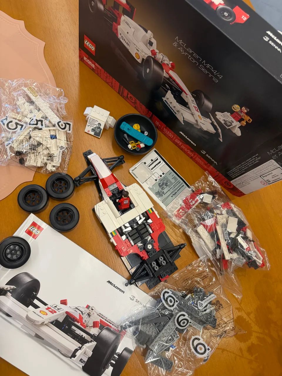 Lego carro do Ayrton de Sena - Foto 4