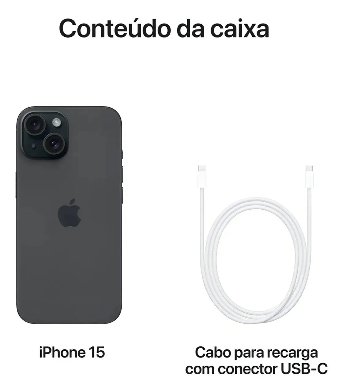 iPhone 15 - 128GB - Lacrado - Anatel - Foto 4
