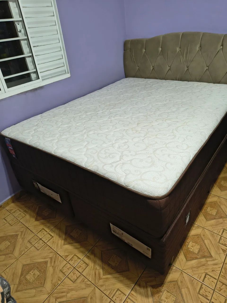 Cama box casal keng , cabeceira aparte !  - Foto 3