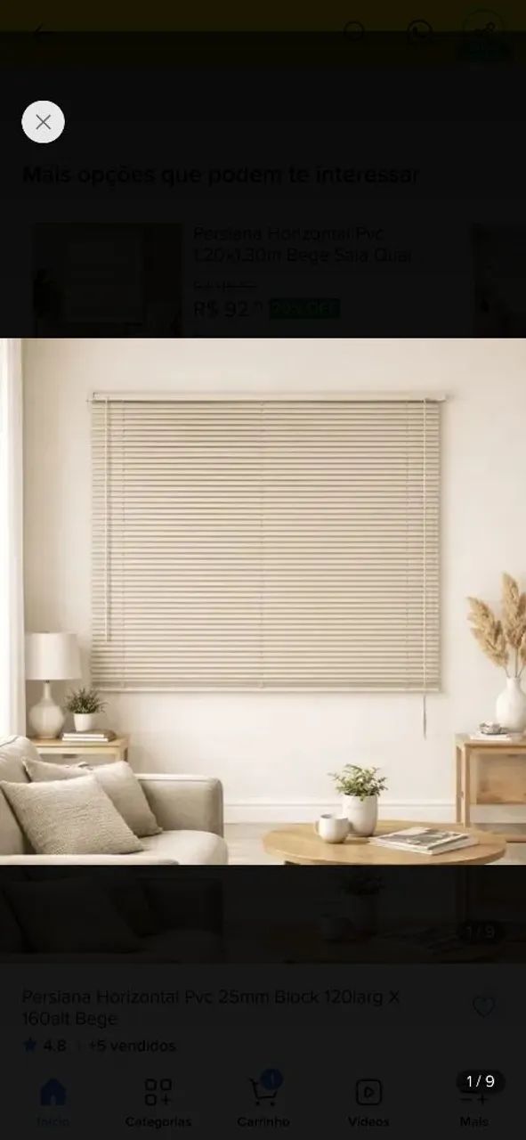 CORTINAS E PERSIANAS  - Foto 4