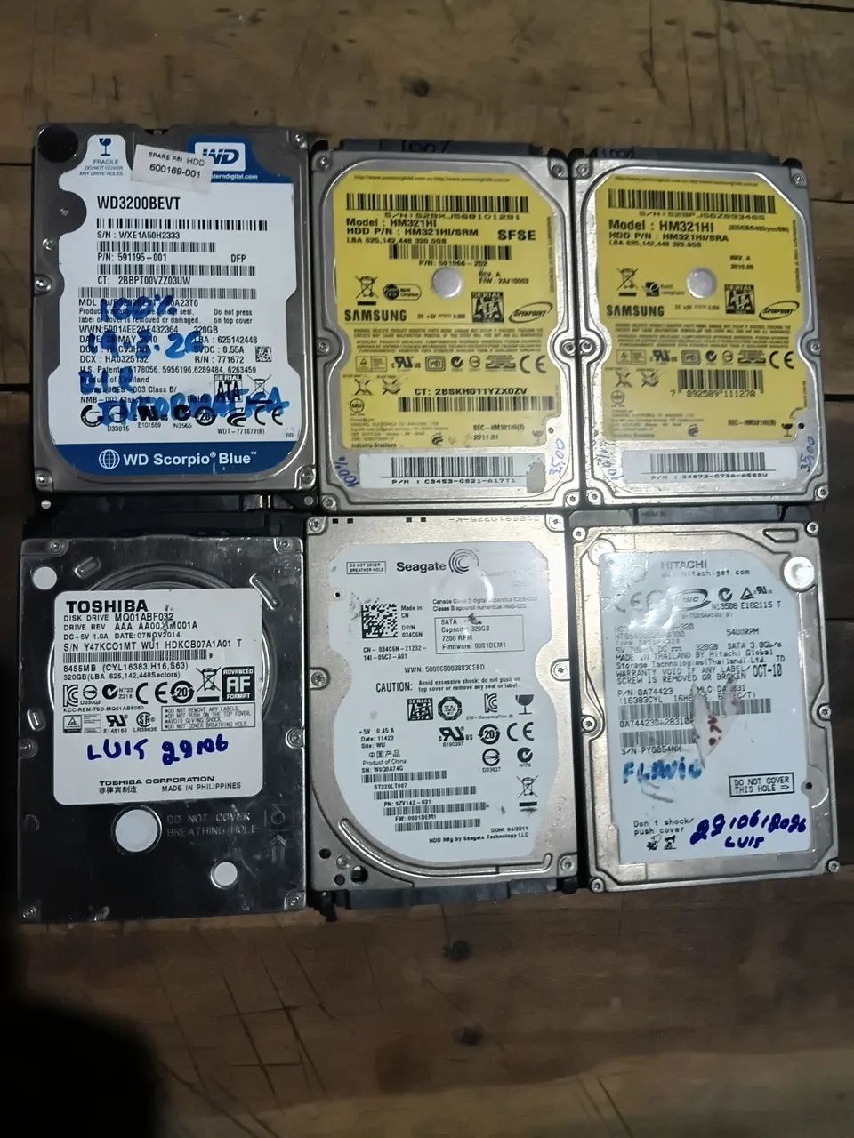 Hd de 320 gigas 100% de estoque 