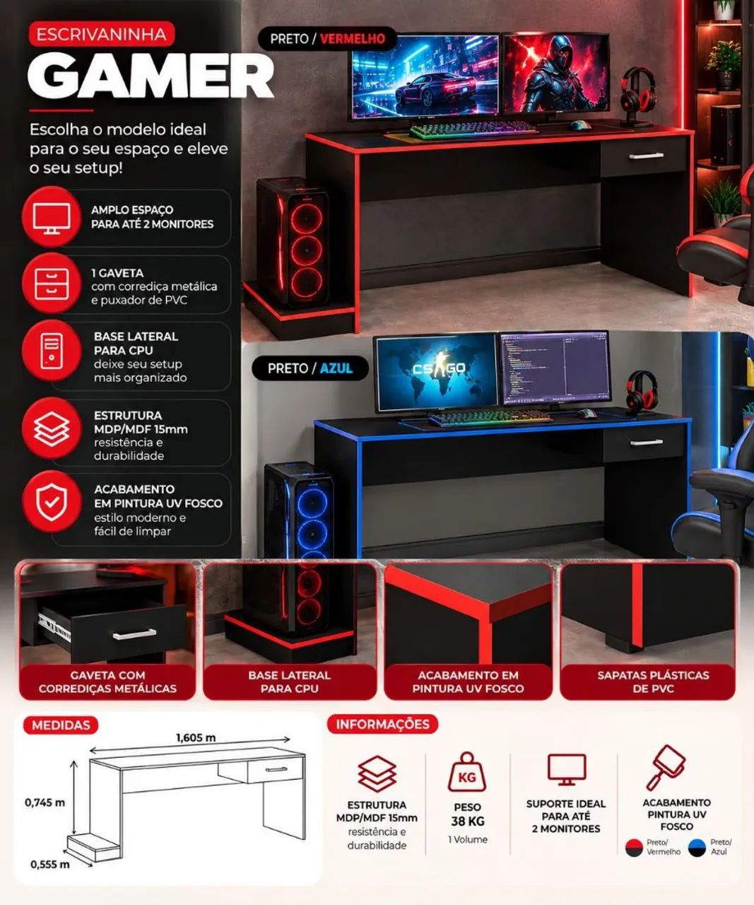 Mesa para computador 