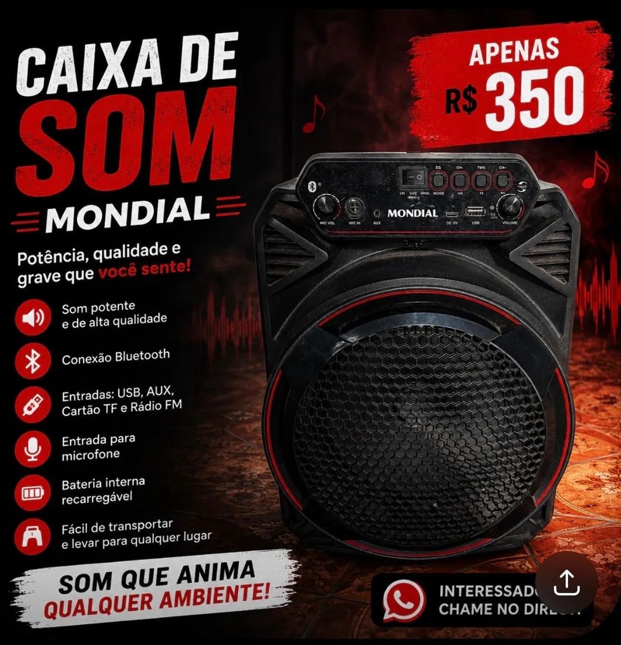 Caixa de som & Caixa de som TCR - Foto 2