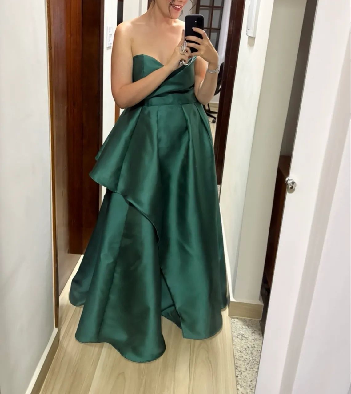 Vestido Verde Esmeralda  - Foto 3