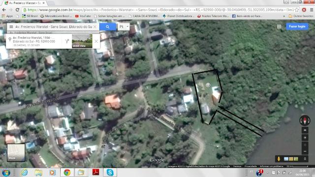 Vendo 4 terrenos unidos em Eldourado do Sul - Beira do Rio Guaíba - Foto 5