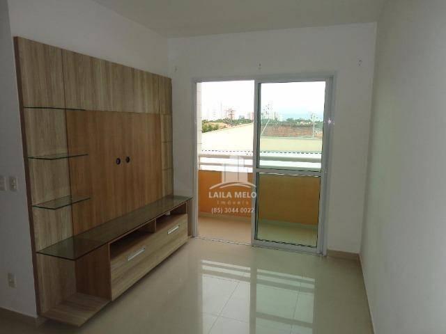 Apartamento villa bella mobiliado com 02 suítes; engenheiro luciano cavalcante, fortaleza - Foto 2