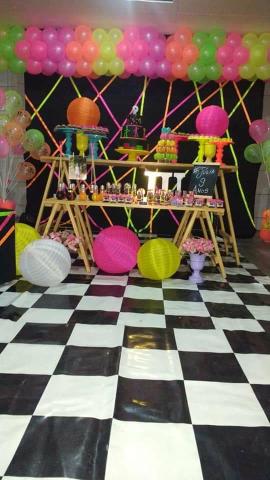 Festa neon em kit paletes - Foto 4