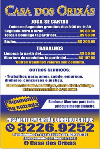 Casa dos Orixás: Cartas e Búzios