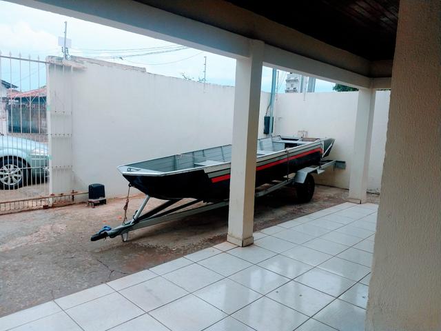 Barco com motor e carretinha - Foto 4