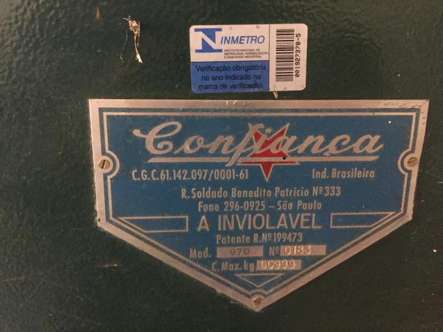 Balança 60 toneladas marca confiança