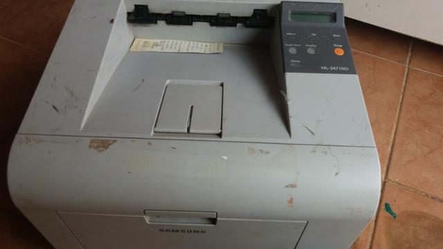 Impressora Laser Samsung Ml-3471nd (precisa de revisão)