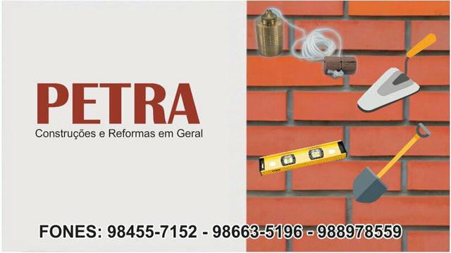 Petra reformas e construções