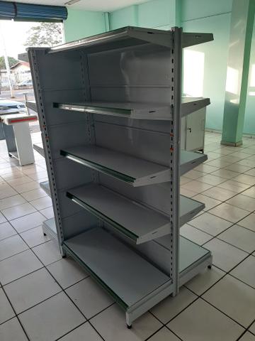 Prateleiras para supermercado (Gôndolas) - Foto 2