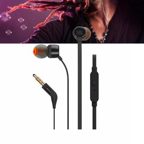 Fone De Ouvido Jbl T110 Branco ou Preto Em até 2X sem juros - Foto 6