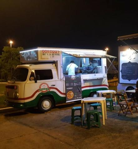 Kombi 2000 Preparada Food Truck Pizza Completa Gerador Forno Freezer/Geladeira Novos!