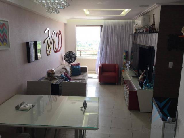 Apartamento mirante do parque, com 3 dormitórios à venda, 83 m² por r$ 495.000 - cocó - fo - Foto 2