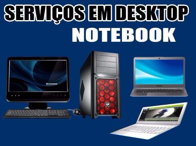 Serviços em computadores e notebooks, Venda de Peças e acessórios em informática - Foto 2