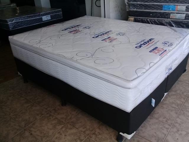 Cama ortobom queen size fredom molas superpocket de 2299 por 1799 - Foto 3