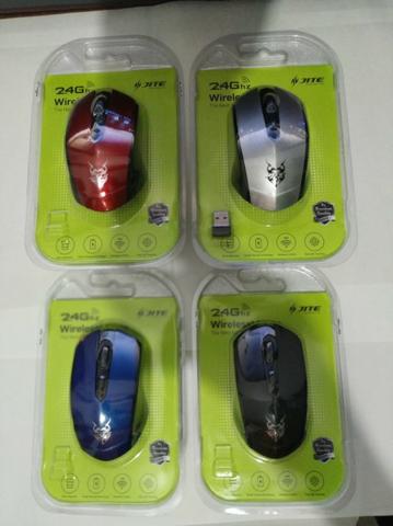 (NOVO) Mouse sem fio Wireless 2.4 Ghz Jite-5021 - Foto 2