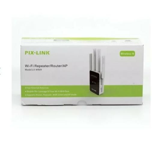 Repetidor Roteador Amplifica Wifi 4 Antenas Pixlink - Foto 2