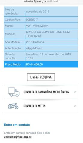 Spacefox Confortline 1.6 8v 2015/2015 - Foto 13