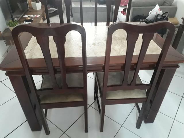 Mesa com 4 cadeiras - Foto 2