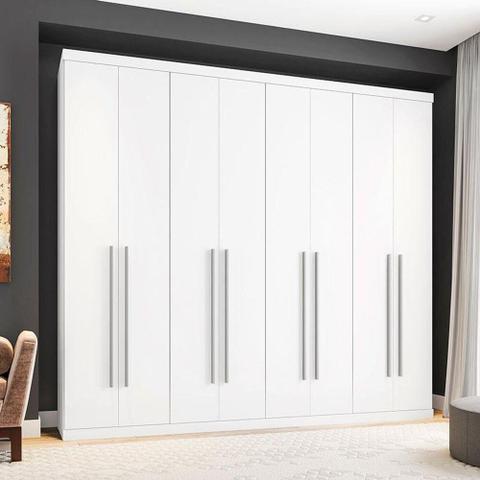 Guarda-Roupa Casal com 8 portas 4 gavetas #Novo #Garantia #Lacrado - Foto 4