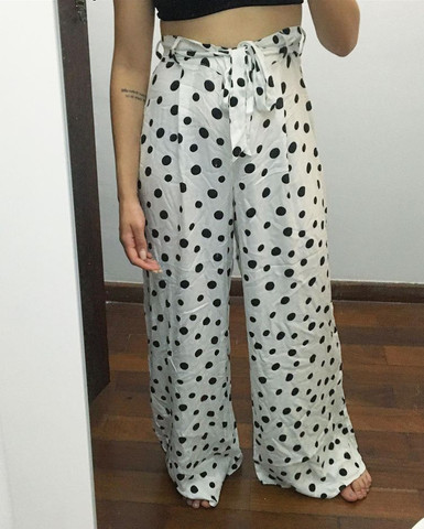 calça pantalona forever 21