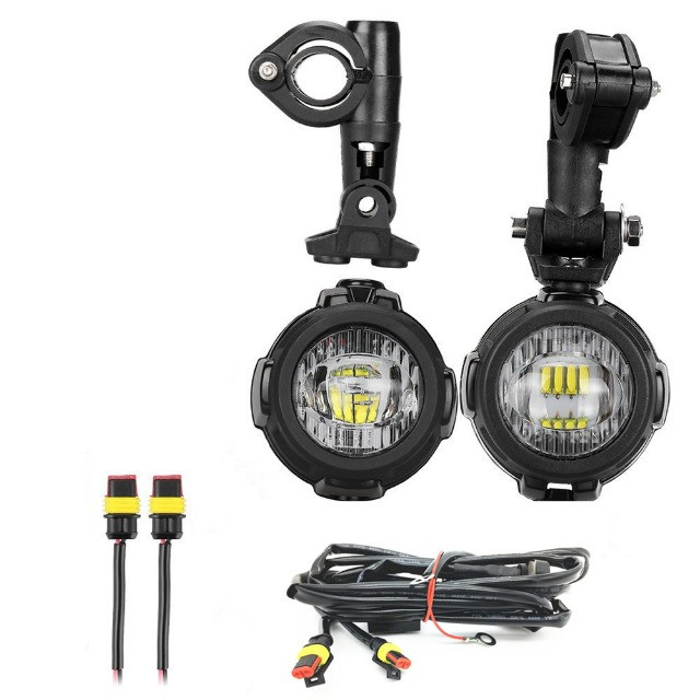 Farol Auxiliar Milha Neblina de Led Moto